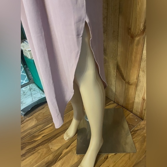 NWT NERLEROLIAN Adjustable Strappy Split Summer Beach Casual Midi Dress Sz M - Picture 5 of 9